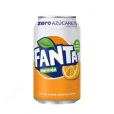 Canette Fanta Orange 33cl (light)